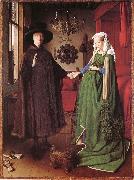 Jan Van Eyck The couple Arnolfinis brollop china oil painting reproduction